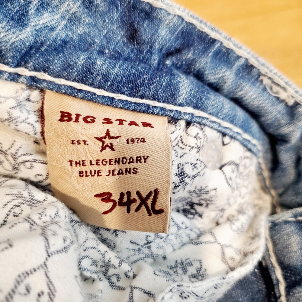 Big Star Casey K Jeans 34x35½ - Picture 4 of 15